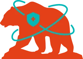 insurance icon in red